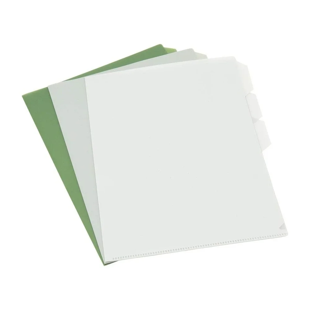 Hunterpaperco Monograph Document Folder Unisex A4 Green Grey New 410470020